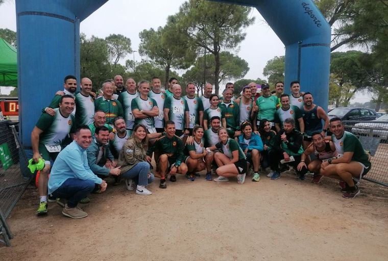 El Ayuntamiento felicita a los participantes en la carrera solidaria “Virgen del Pilar” organizada desde la Guardia Civil