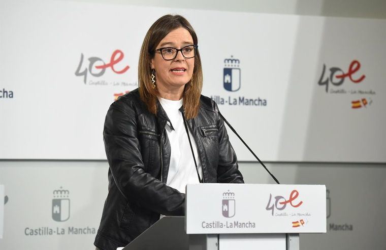 Foto.- La portavoz del Gobierno de Castilla-La Mancha, Esther Padilla