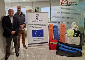 El Gobierno de Castilla-La Mancha distribuye material de emergencias a 24 agrupaciones