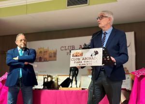 El concejal de Asuntos Taurinos anima al Club de Abonados a seguir trabajando en defensa de la tauromaquia en Albacete