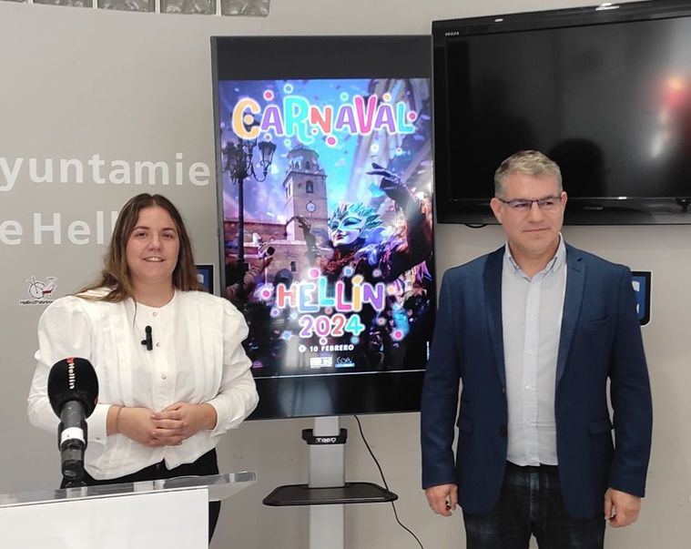 El carnaval de Hellín 2024 se quita la careta y nos muestra su cartel, su pregonero y su concurso