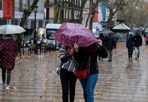 Previsión meteorológica para este domingo en Castilla-La Mancha: siguen las lluvias y vientos flojos