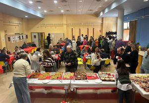 Éxito de la VII Jornada de la Tapa Solidaria de Danzas Tinajeros a beneficio de Letur y Valencia