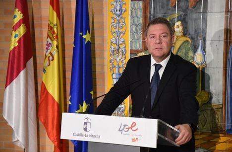 Foto.- El sueldo de Emiliano García-Page, hasta ahora, era de 88.616,08 euros anuales.