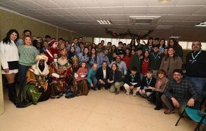 Albacete da la bienvenida a los Reyes Magos en sus visitas a instituciones sociales de la ciudad