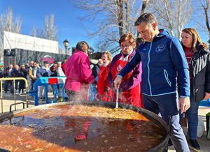 La pedanía albaceteña de Aguas Nuevas celebra su tradicional 'gazpachada popular' en honor a San Antón
