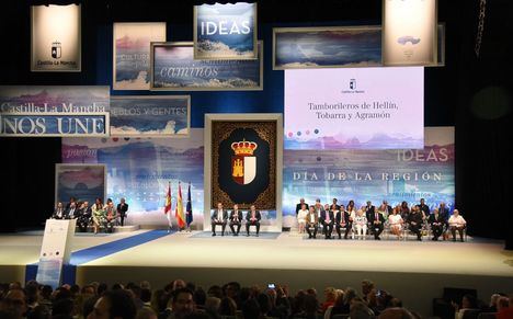 Foto. Archivo: (Último acto del Día de la Región que se celebró en Albacete)