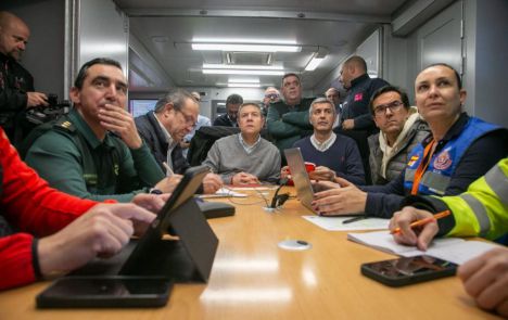 Page prioriza la atención a las familias desalojadas por la crecida de los caudales y subraya la eficiente “coordinación entre Administraciones”