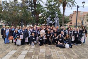 Mujeres de Letur y Férez visitan Hellín inaugurando el programa de rutas de la Diputación de Albacete