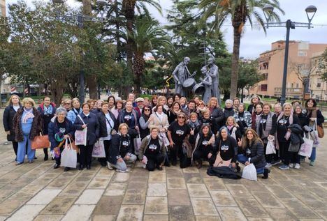 Mujeres de Letur y Férez visitan Hellín inaugurando el programa de rutas de la Diputación de Albacete
