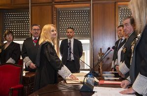 María Pilar Astray toma posesión como la primera presidenta del Tribunal Superior de Justicia de Castilla-La Mancha
