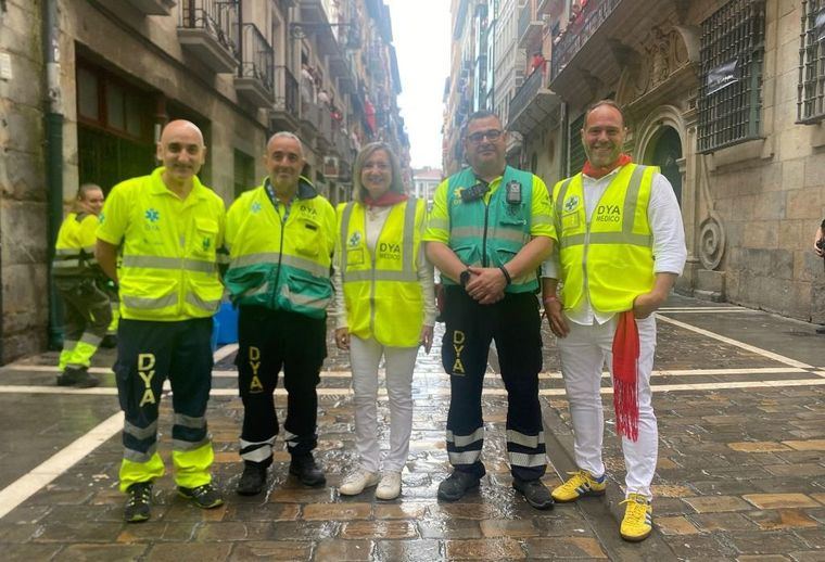Atendido un hombre de Albacete con una contusión en la rodilla en la sexta jornada de los Sanfermines