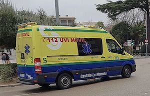 Sucesos.- Muere un hombre y otro resulta herido tras la salida de vía de un turismo en la AB-108 en Fuentealbilla