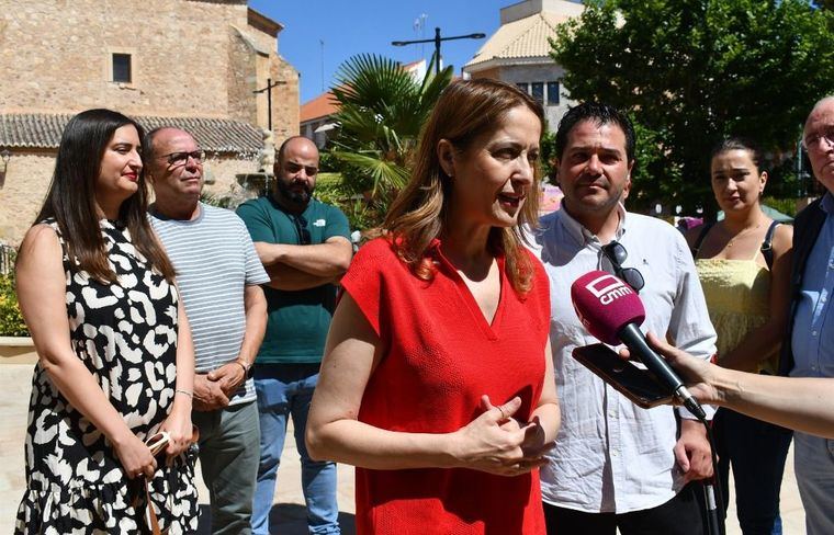 Foto.- La vicesecretaria general del PSOE de Castilla-La Mancha y eurodiputada, Cristina Maestre.- PSOE