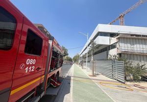 Sucesos.- Resuelto sin daños el conato de incendio en uno de los edificios en construcción del Hospital de Albacete