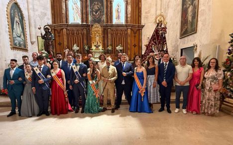 Santi Cabañero comparte con la población de Mahora la fiesta del 15 de agosto en honor a Nuestra Señora de Gracia y San Roque