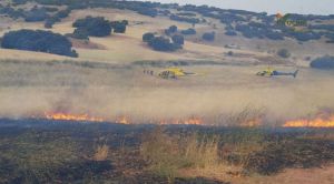 Los servicios de extinción de Castilla-La Mancha logran extinguir en una jornada los ocho incendios declarados este lunes en la región