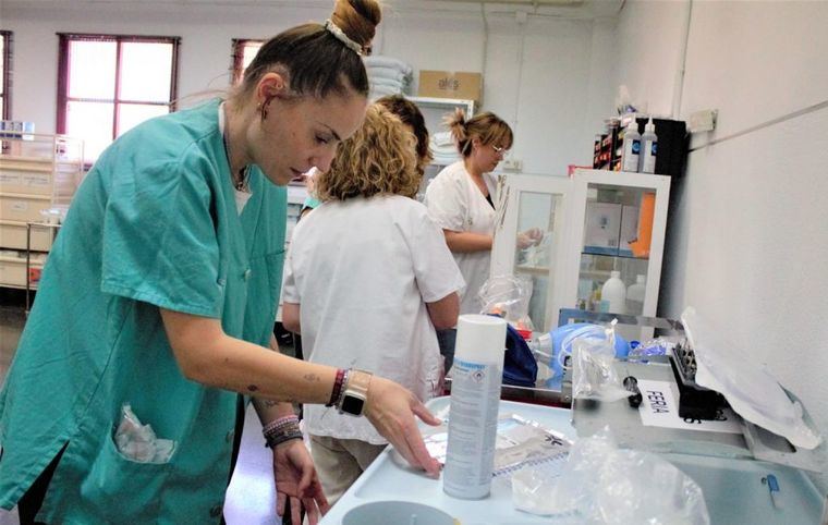 La GAI de Albacete instala su Puesto de Atención a Urgencias Sanitarias en la Feria