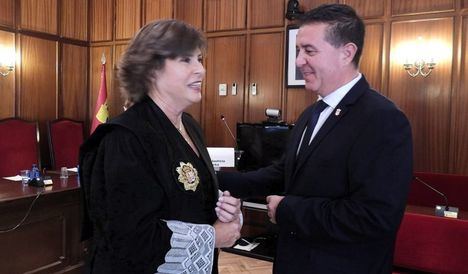 El Gobierno de la Diputación acompaña a Rosario Sánchez Chacón en su toma de posesión como presidenta de la Audiencia Provincial de Albacete