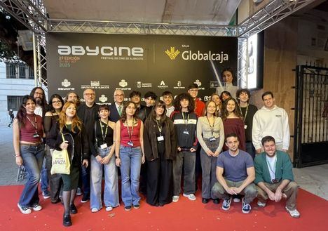 Alberto Reina, en la entrega de los premios de creación audiovisual: “La colaboración entre el Centro Joven y Abycine tiene un gran papel dinamizador”