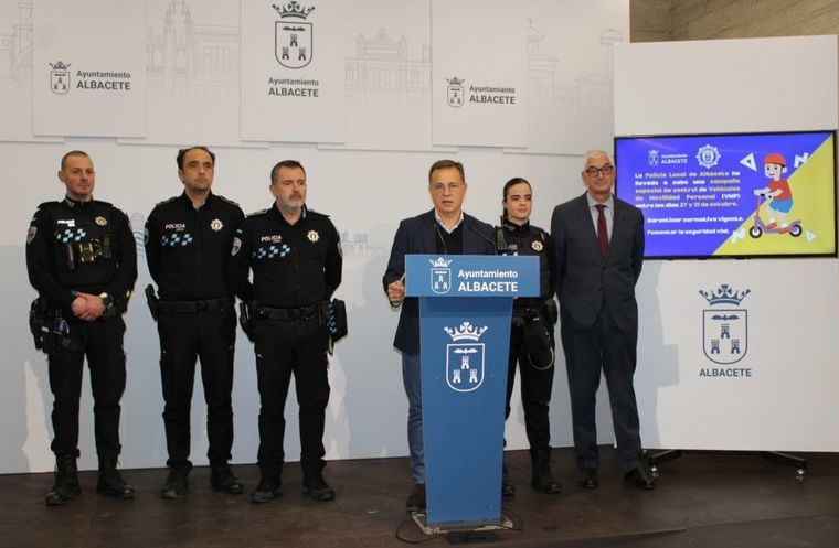 Uno de cada cinco patinetes o VMP controlados ha sido sancionados en una campaña de vigilancia en Albacete