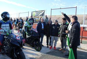 Serrano agradece a los moteros su presencia en la reapertura del Circuito de Velocidad de Albacete