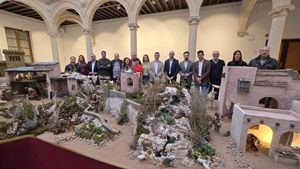 Don Quijote y la Feria de Albacete se cuelan en el belén monumental de la Diputación provincial