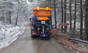 La Diputación de Albacete refuerza el dispositivo de vialidad invernal ante el temporal de nieve