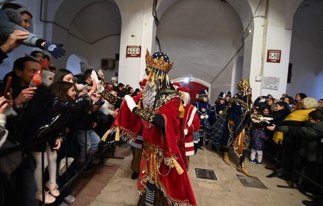 Melchor, Gaspar y Baltasar ponen el broche de oro a la celebración de la Navidad en Albacete