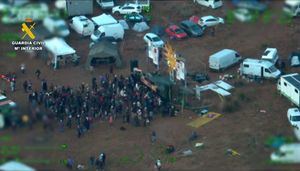 Sucesos.- La rave del Cenajo se salda con 63 personas detenidas por macrofiesta ilegal y disturbios contra los agentes