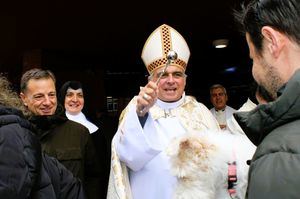 El cariño de los albaceteños por San Antón se refleja en su participación anual en los actos en su honor