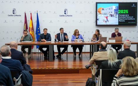 El Consejo de la Actividad Física aborda las políticas publicas deportivas de Castilla-La Mancha, con especial atención al programa ‘Somos Deporte’