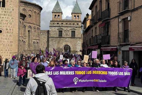 Castilla-La Mancha sale a la calle el 8M al grito de “no nos callan”