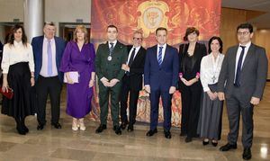 Manuel Serrano destaca en el pregón de Goyo González que “Albacete vive la Semana Santa desde la fe, con brillantez y emoción gracias a los miles de cofrades”