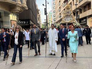 Pascual Molina destaca la devoción de los albaceteños en la procesión de la Virgen del Rocío