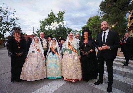 El vicepresidente provincial participa en la Ofrenda a la Virgen de Belén, uno de los actos más participativos de las Fiestas Mayores de Almansa