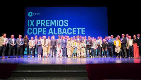 Manuel Serrano felicita a los galardonados de los IX Premios Cope por ser ‘Marca Albacete’ y agradece el compromiso humano, cultural y social de una emisora esencial para la ciudad