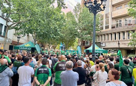 El Albacete Basket celebra su ascenso a Primera División FEB con el apoyo del Ayuntamiento