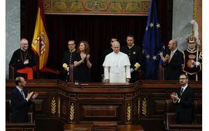 El Papa León XIV realiza un discurso histórico en el Congreso de los Diputados de España