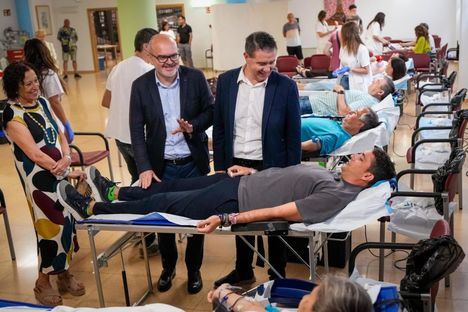 Cabañero destaca la importancia de la donación de sangre en el 25º aniversario del Circuito de Carreras Populares
