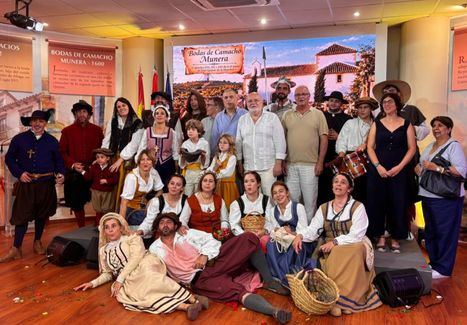 Munera reivindica en el stand de la Junta su patrimonio histórico, cultural y literario a través de la puesta en valor de las ‘Bodas de Camacho’