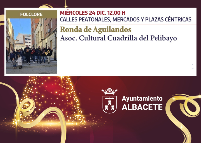 La música tradicional vuelve a llenar el espacio público, en una celebración abierta y cercana, durante la mañana del 24 de diciembre