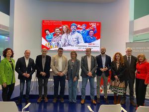 Reina destaca en el Congreso de UGT que &#8220;en Albacete contamos con la gran baza de la paz social, gracias al di&#225;logo entre empresarios, trabajadores y administraciones&#8221;