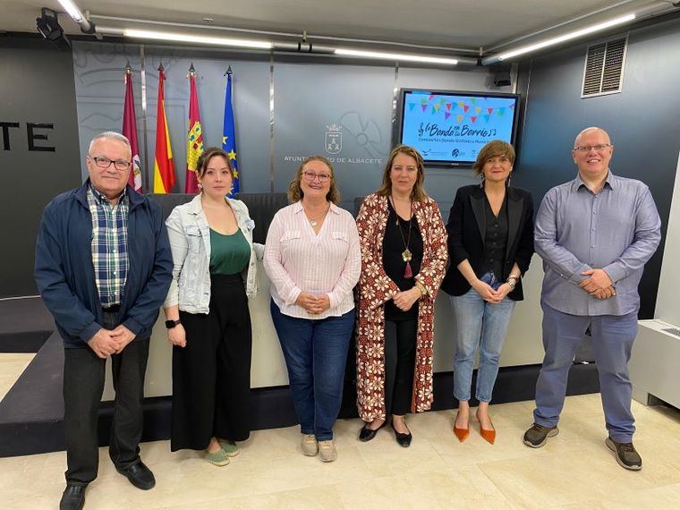 El Ayuntamiento presenta ‘La Banda en tu Barrio’, una apuesta “por una cultura accesible y descentralizada que llevará conciertos gratuitos a los barrios de Albacete”