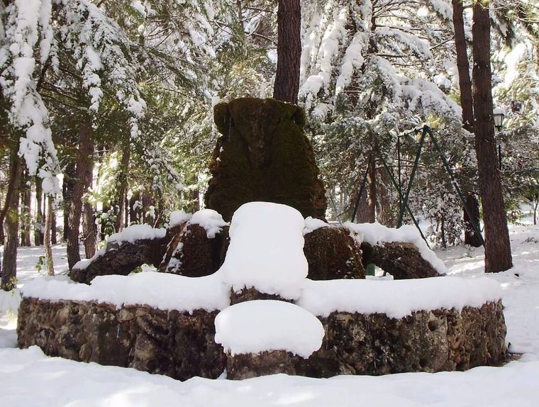 Mucha nieve en la provincia de Albacete, así como en otras zonas de la región