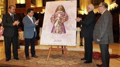 La imagen de Nuestro Padre Jesús de Medinaceli protagoniza el cartel anunciador de la Semana Santa de Albacete 2018