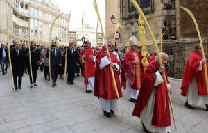 Bendición de las palmas, procesión y misa de Domingo de Ramos en Albacete