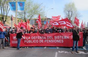 Miles de pensionistas reivindican en la región un cambio de sistema y no descartan más intensidad en sus movilizaciones