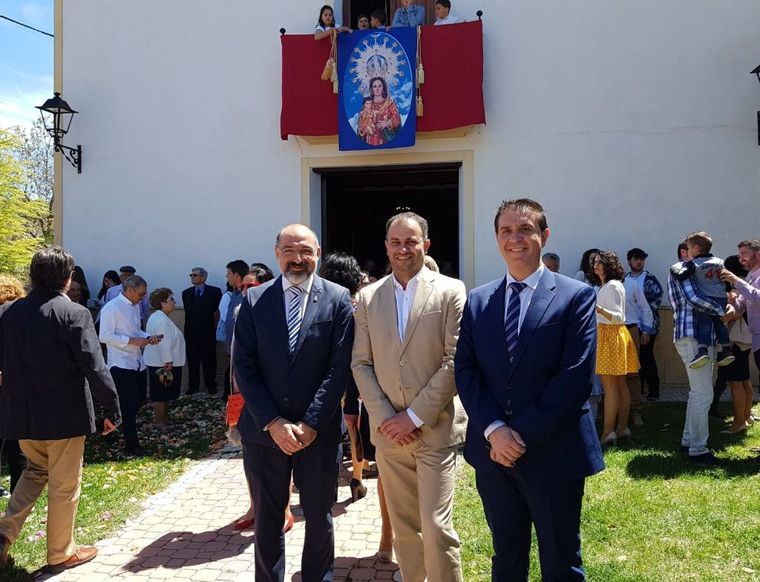 El presidente de la Diputación asiste a las fiestas de Nerpio, que revalidó hermanamiento con el municipio mallorquín de Calviá