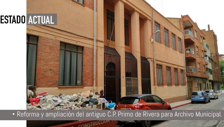 El Ayuntamiento de Albacete trasladará el Archivo Municipal al antiguo Colegio Público Primo de Rivera